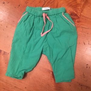 Baby Boden piquet harem pants
